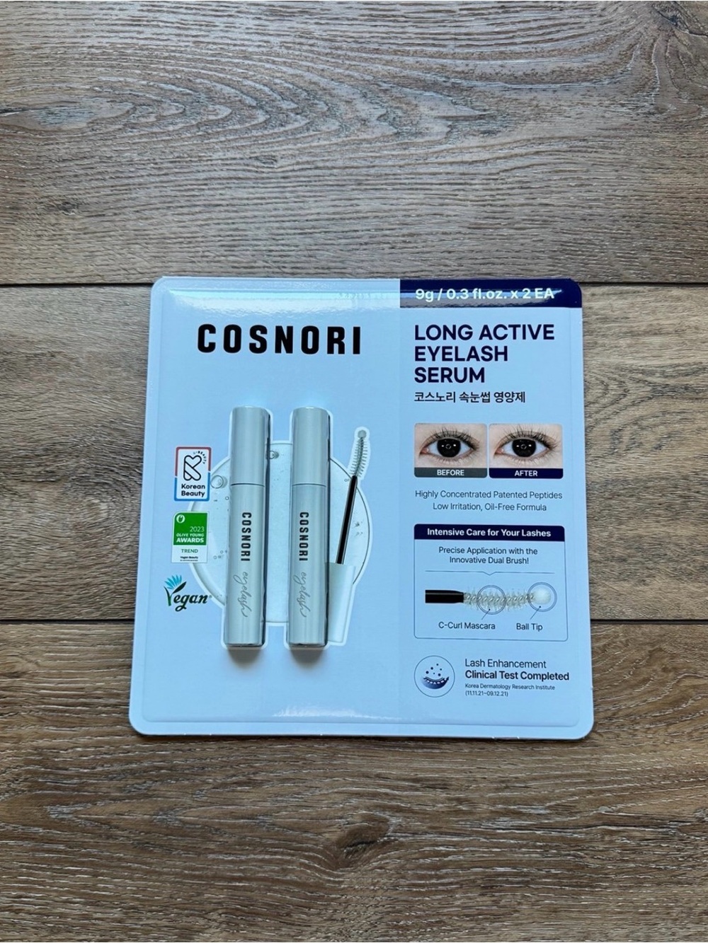 Cosnori Eyelash Growth Serum Bundle